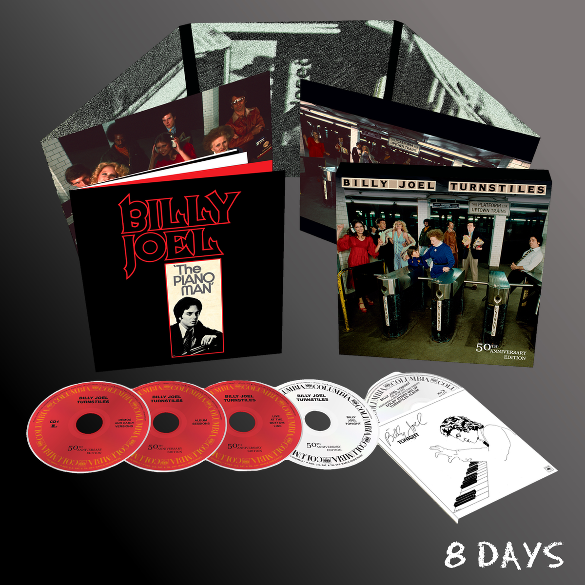 Billy Joel - Turnstiles (50th Anniversary) - 4CD & Blu-ray | Pre-Order 11.12.26