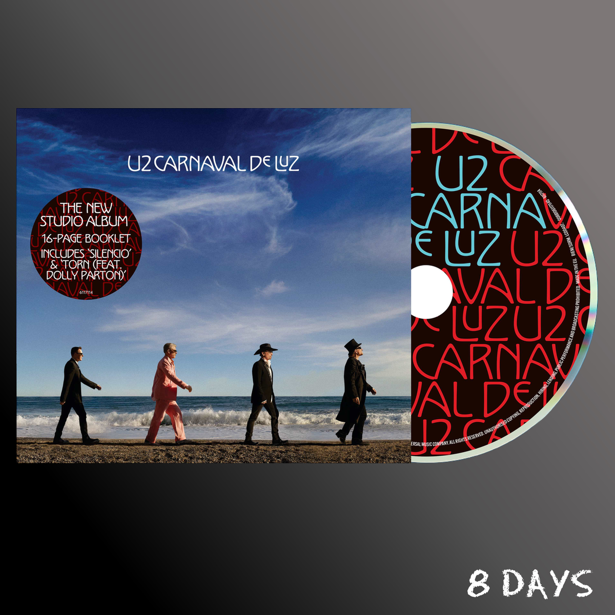 U2 - Carnaval De Luz - STANDARD CD | Pre-Order 13.11.26