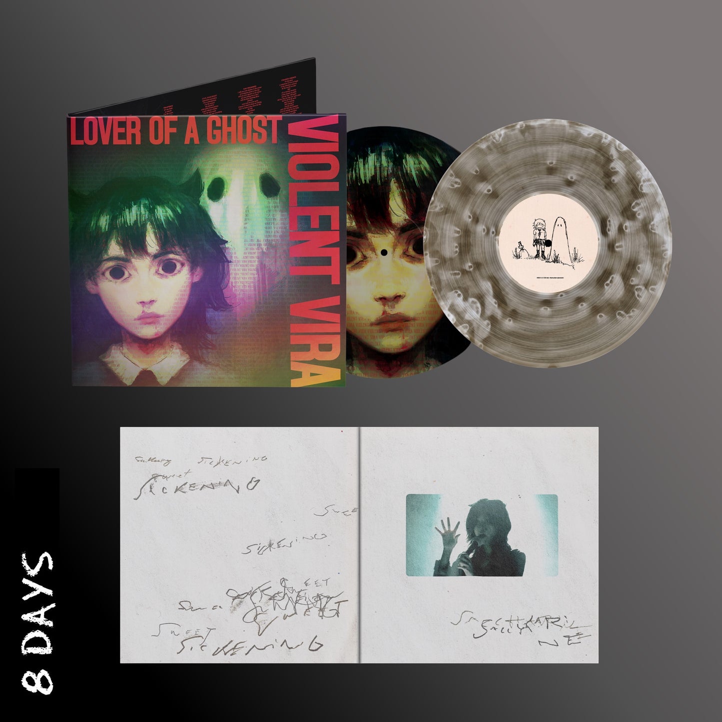 Violent Vira - Lover Of A Ghost - Deluxe 2LP Ghostly & Picture Disc Vinyl - Pre Order 28/8/26