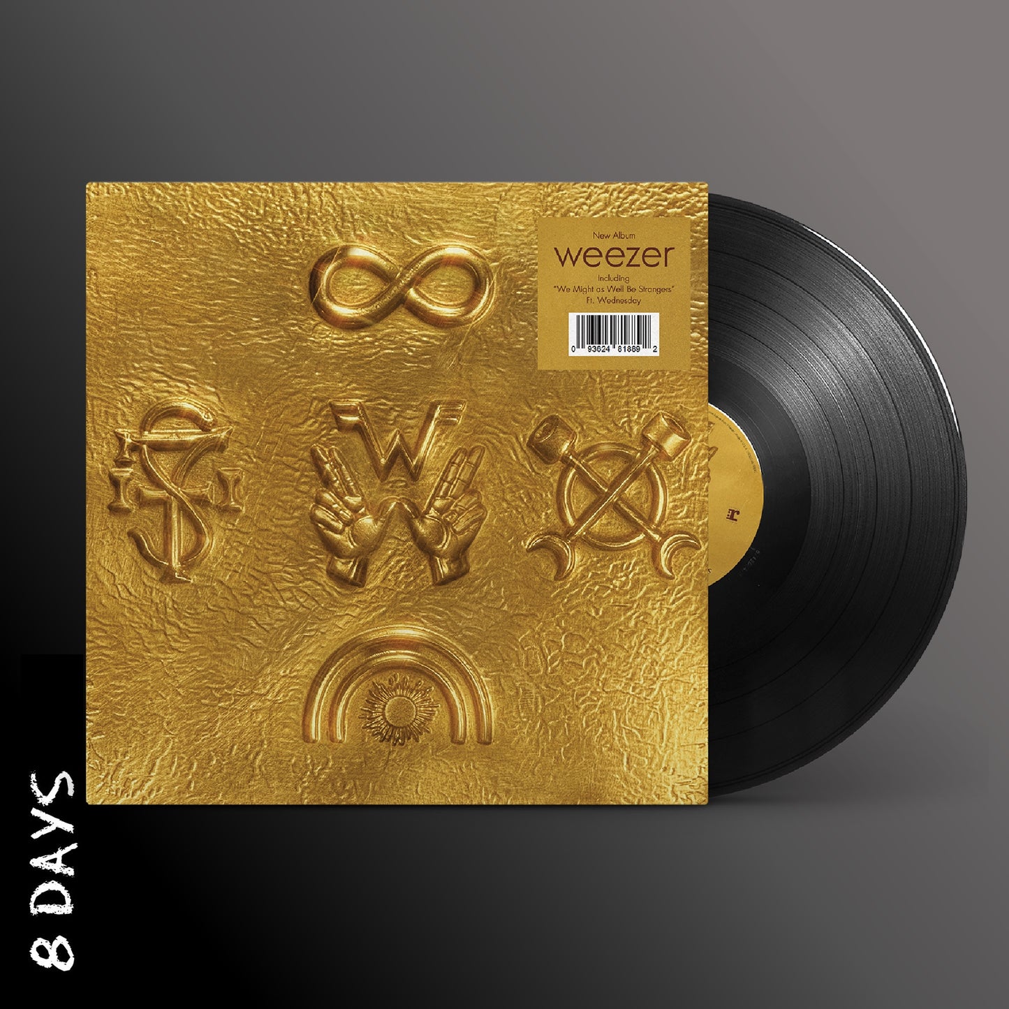 Weezer - Weezer - Black Vinyl - Pre Order 21/8/26