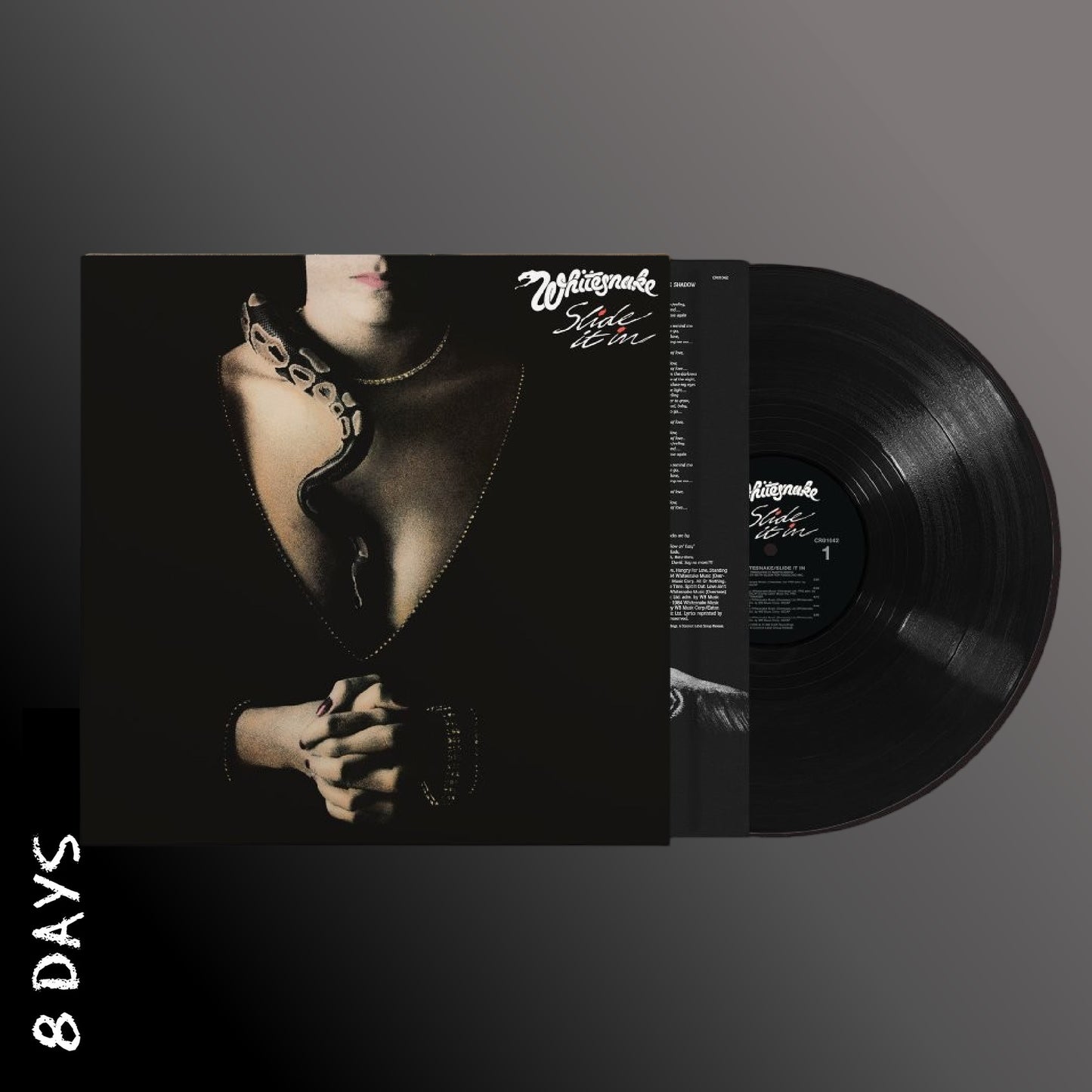 Whitesnake - Slide It In - Black Vinyl - Pre Order 18/9/26