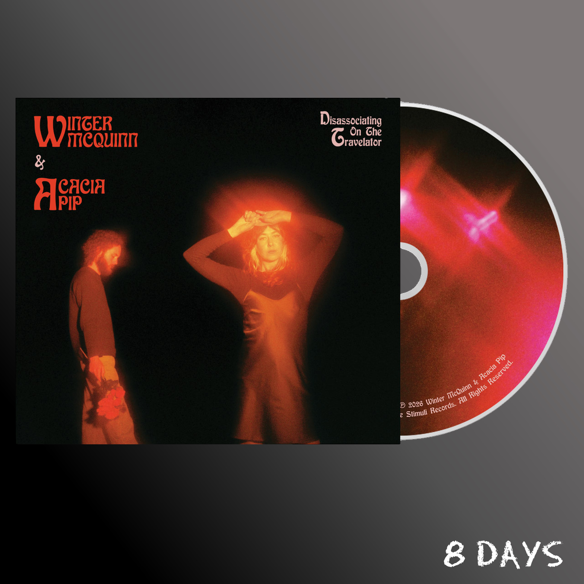 Winter McQuinn & Acacia Pip - Disassociating On The Travelator - CD | Pre-Order 16.10.26