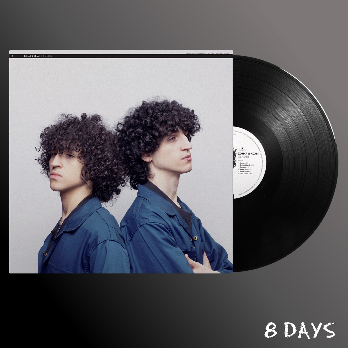 Zohar & Adam - Osmosis - Black Vinyl LP | Pre-Order 6.11.26