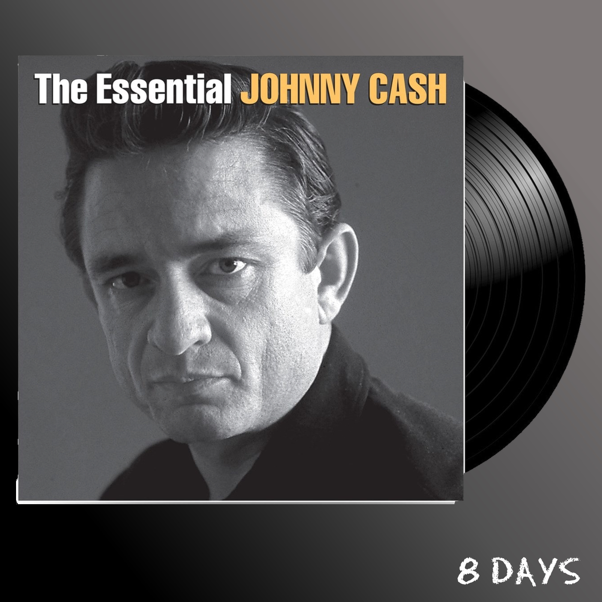 Johnny Cash - The Essential Johnny Cash - Black Vinyl 2LP