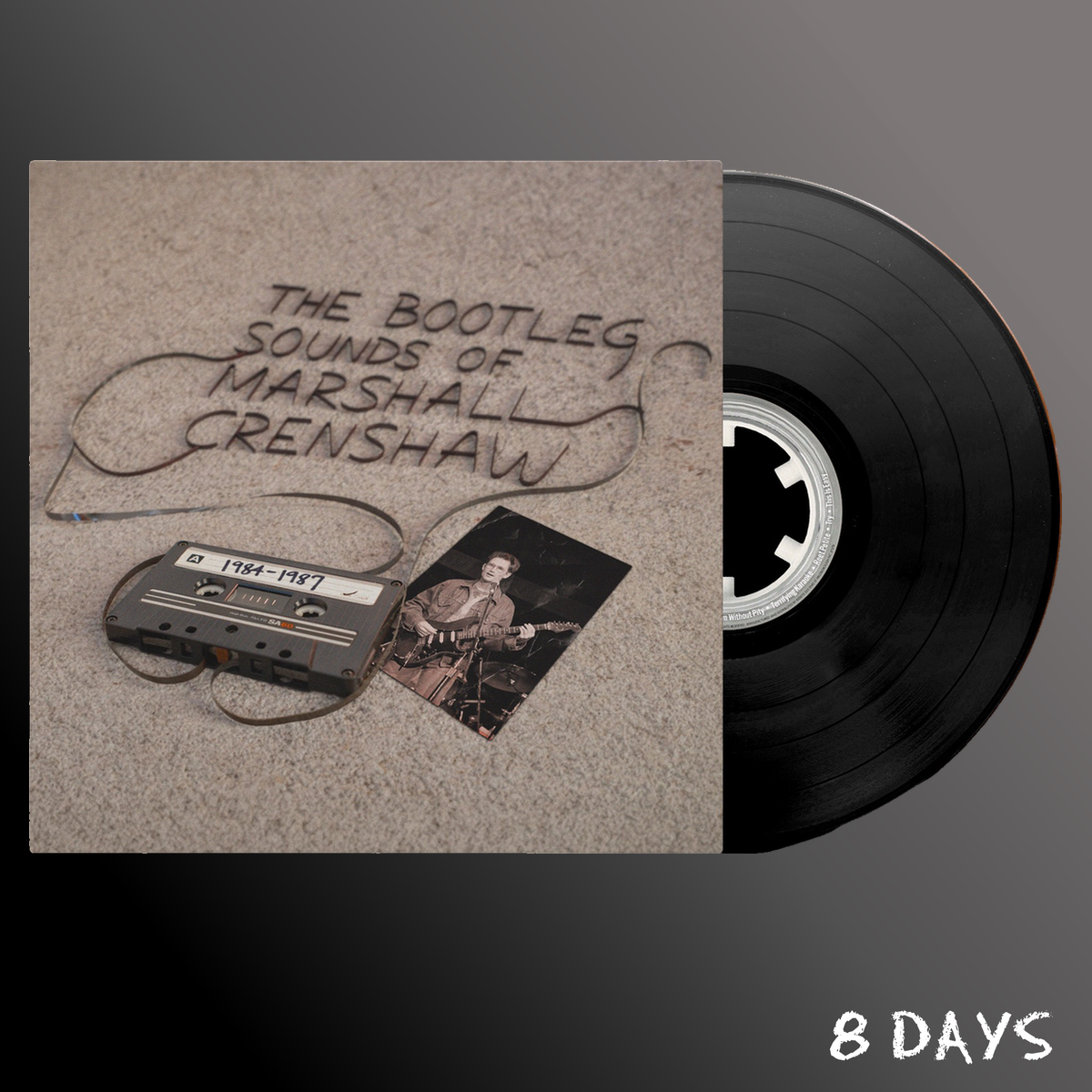 Marshall Crenshaw - The Bootleg Sounds of Marshall Crenshaw: 1984-87 - Black Vinyl LP | Pre-Order 23.10.26