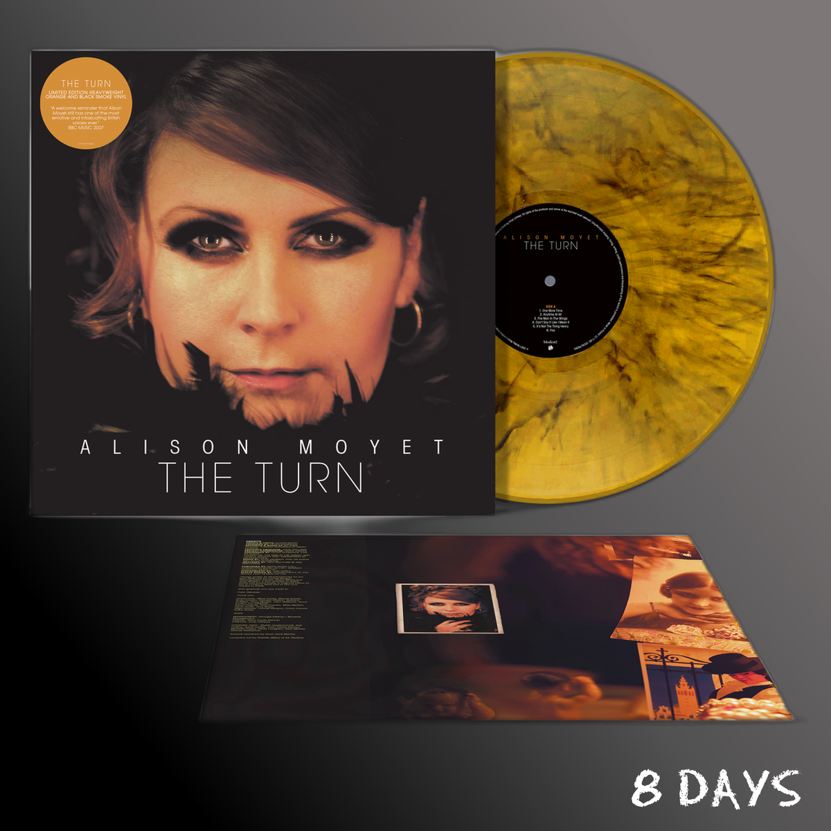 Alison Moyet - The Turn - Orange & Black Smoke Vinyl LP | Pre-Order 25.9.26