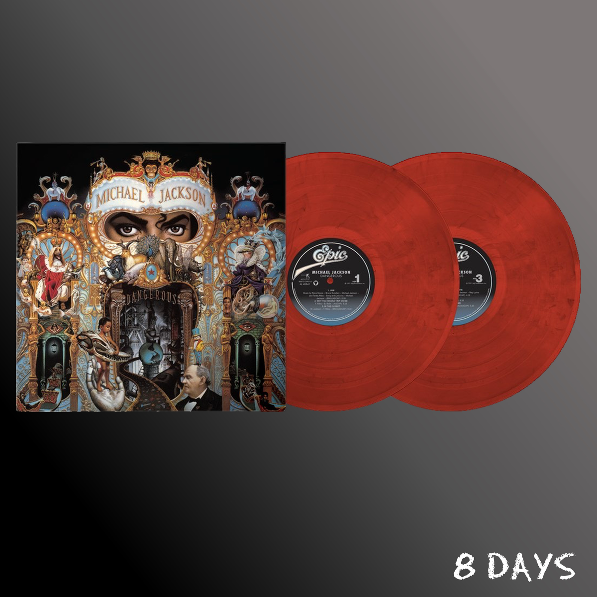 Michael Jackson - Dangerous - Red Vinyl 2LP