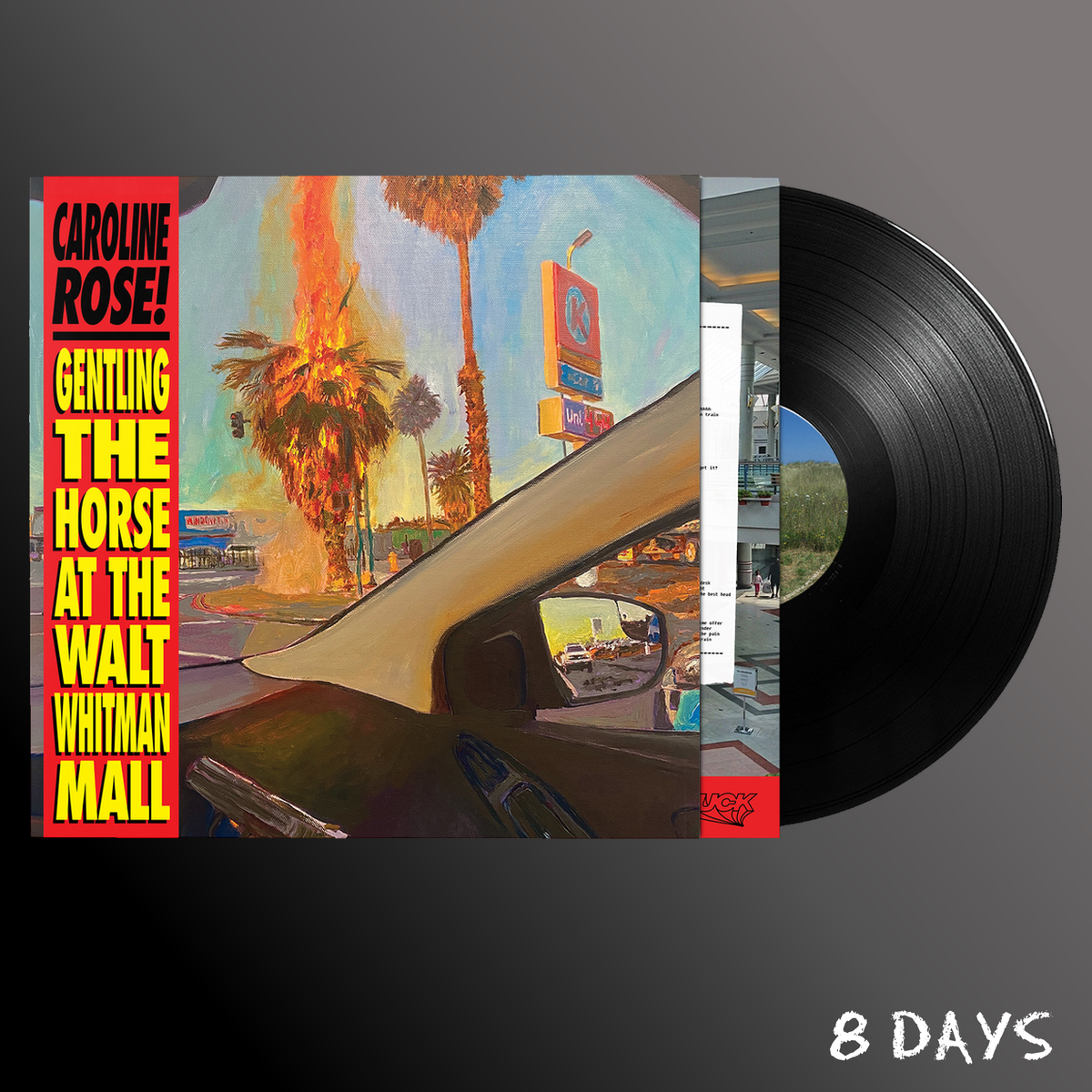 Caroline Rose - Gentling the Horse at the Walt Whitman Mall - Black Vinyl LP | Pre-Order 23.10.26