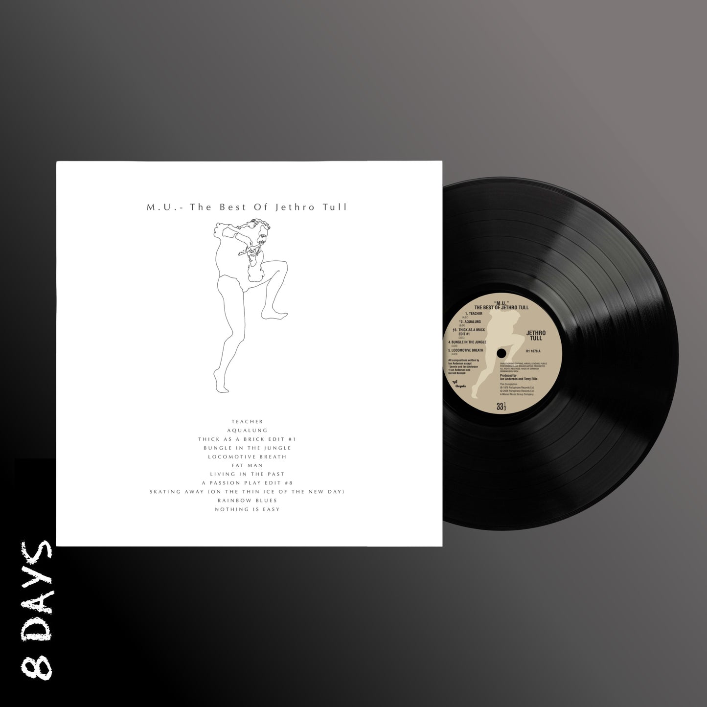 Jethro Tull - M.U. The Best of Jethro Tull - Half Speed Master Black Vinyl - Pre Order 31/7/26