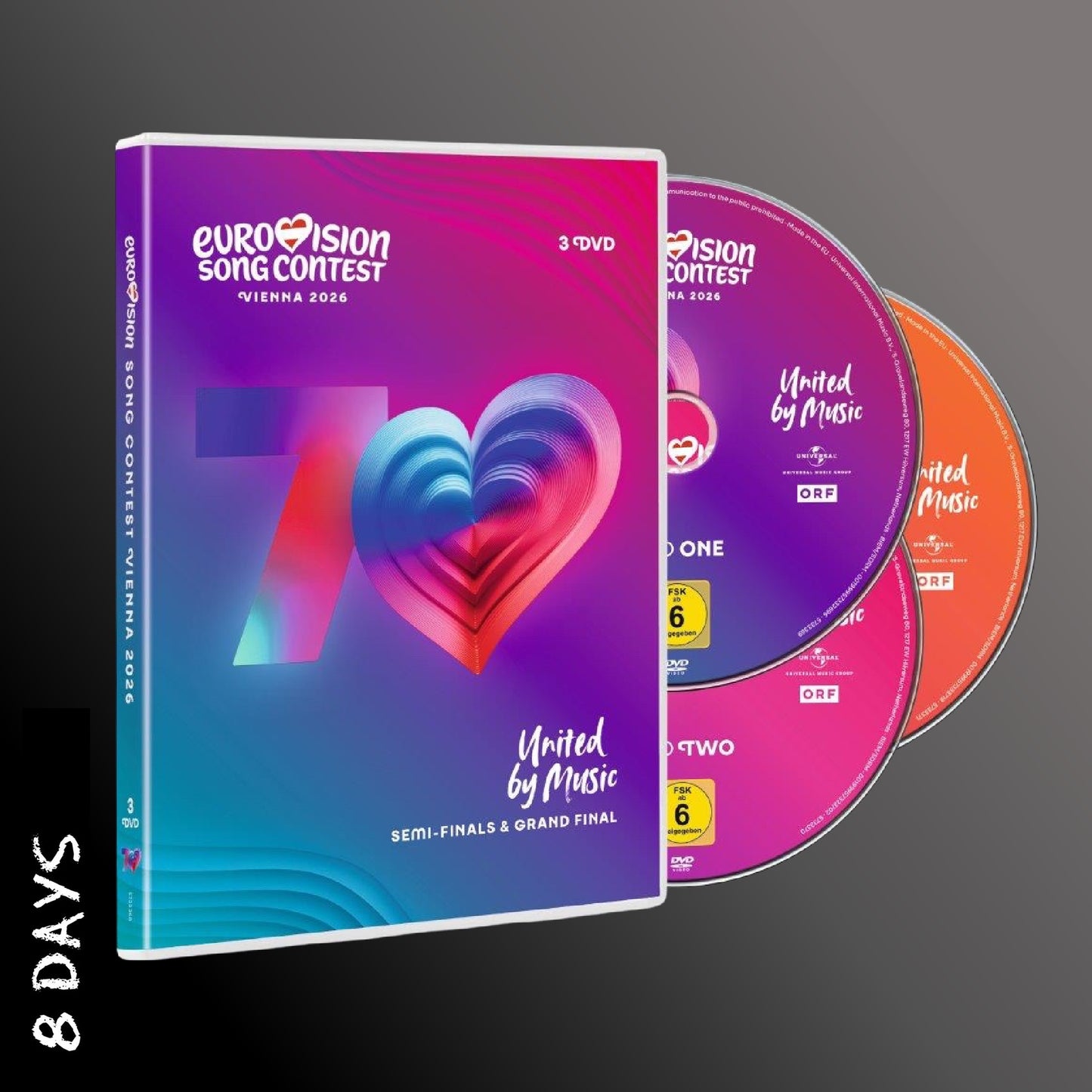 Various - Eurovision Song Contest Vienna 2026 - DVD - Pre Order 3/7/26