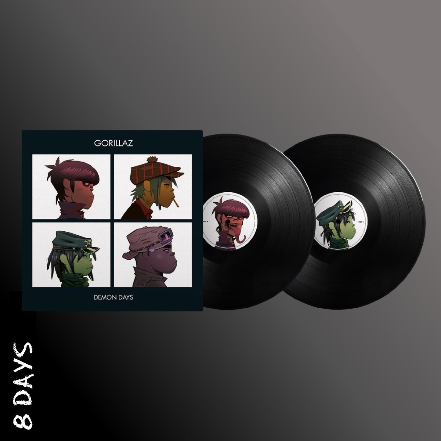 Gorillaz - Demon Days - 2LP Black Vinyl