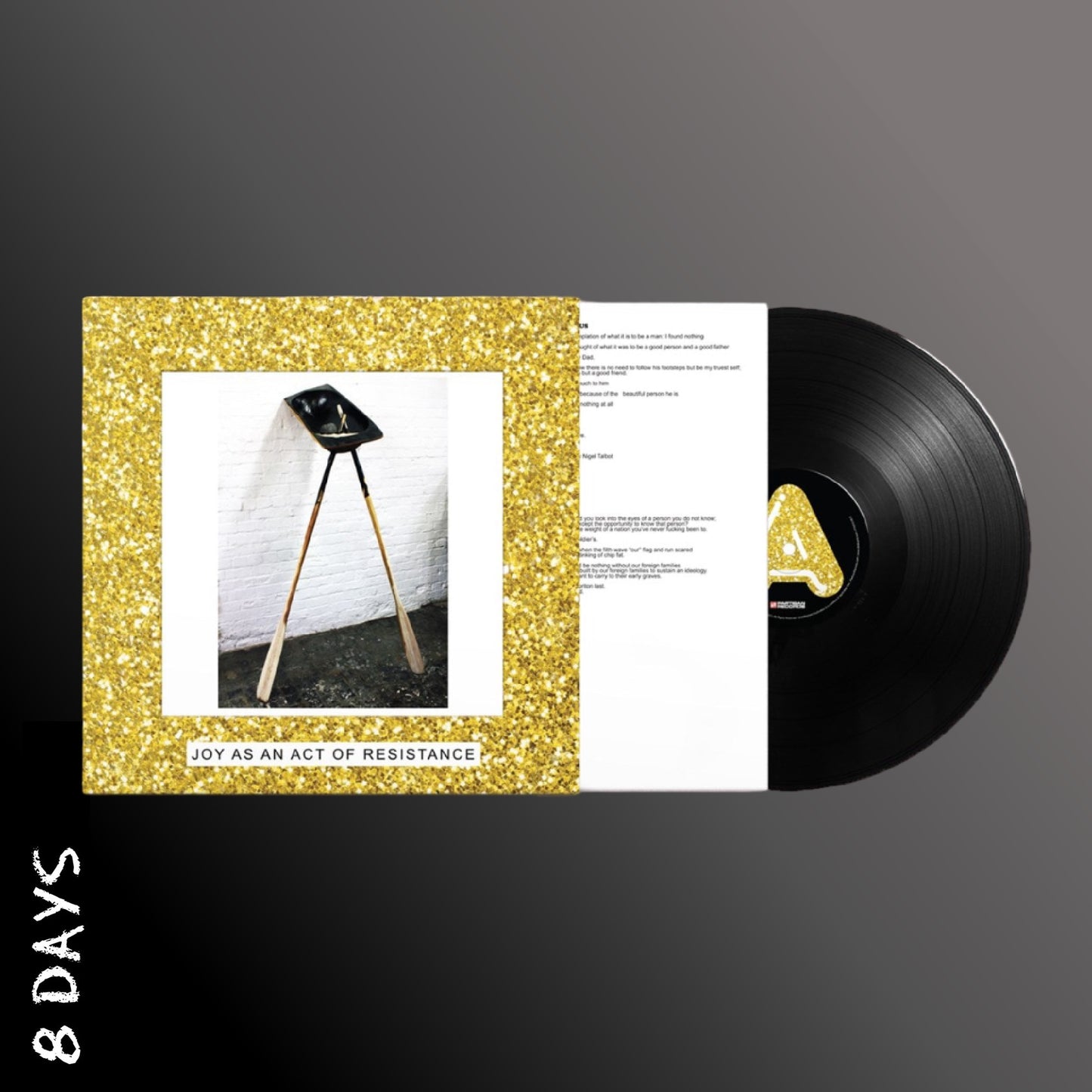 IDLES - Joy As an Act of Resistance. - Limited Deluxe Black Vinyl