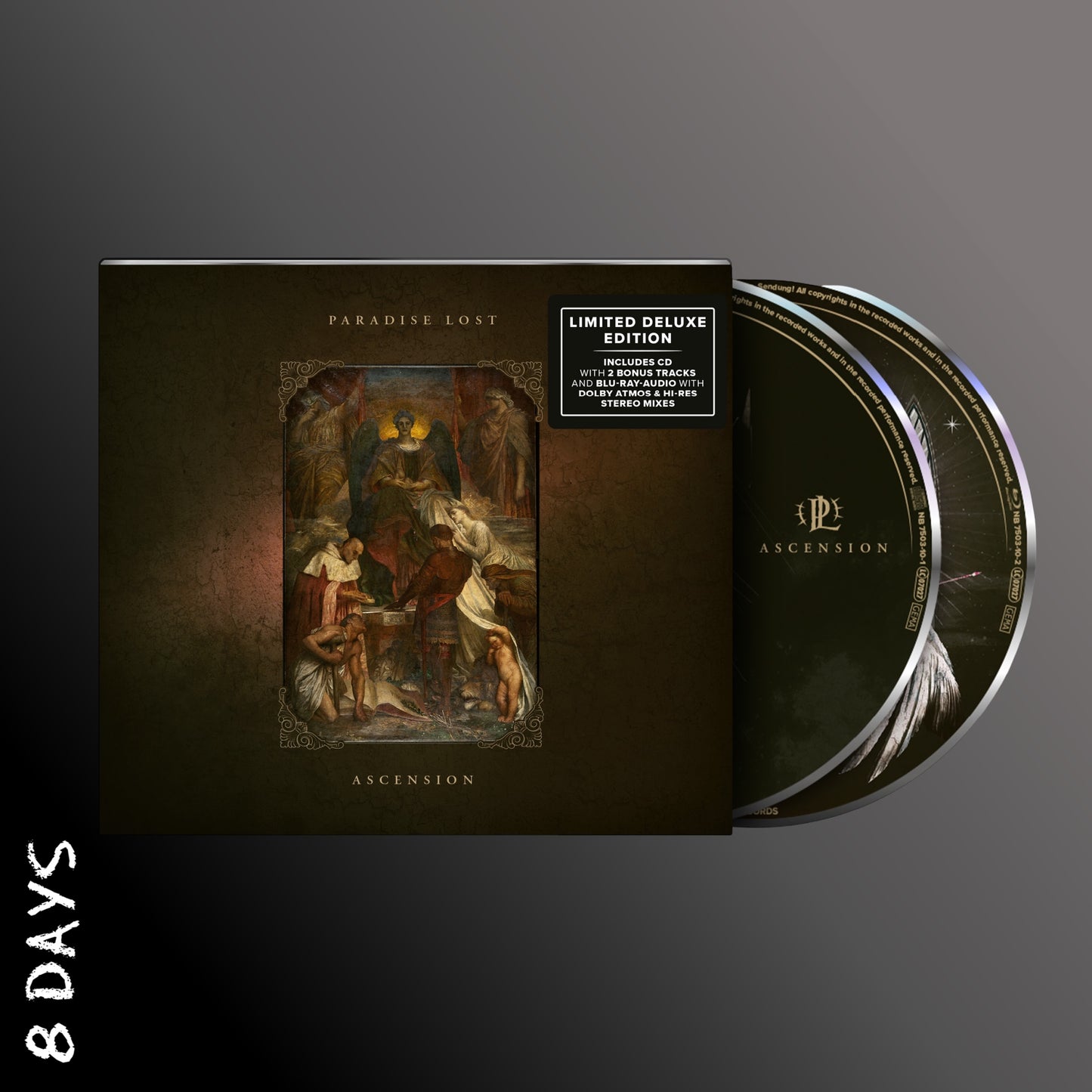 Paradise Lost - Ascension - Limited Edition Digipak CD + Blu-Ray Audio | Pre-Order 25.09.26