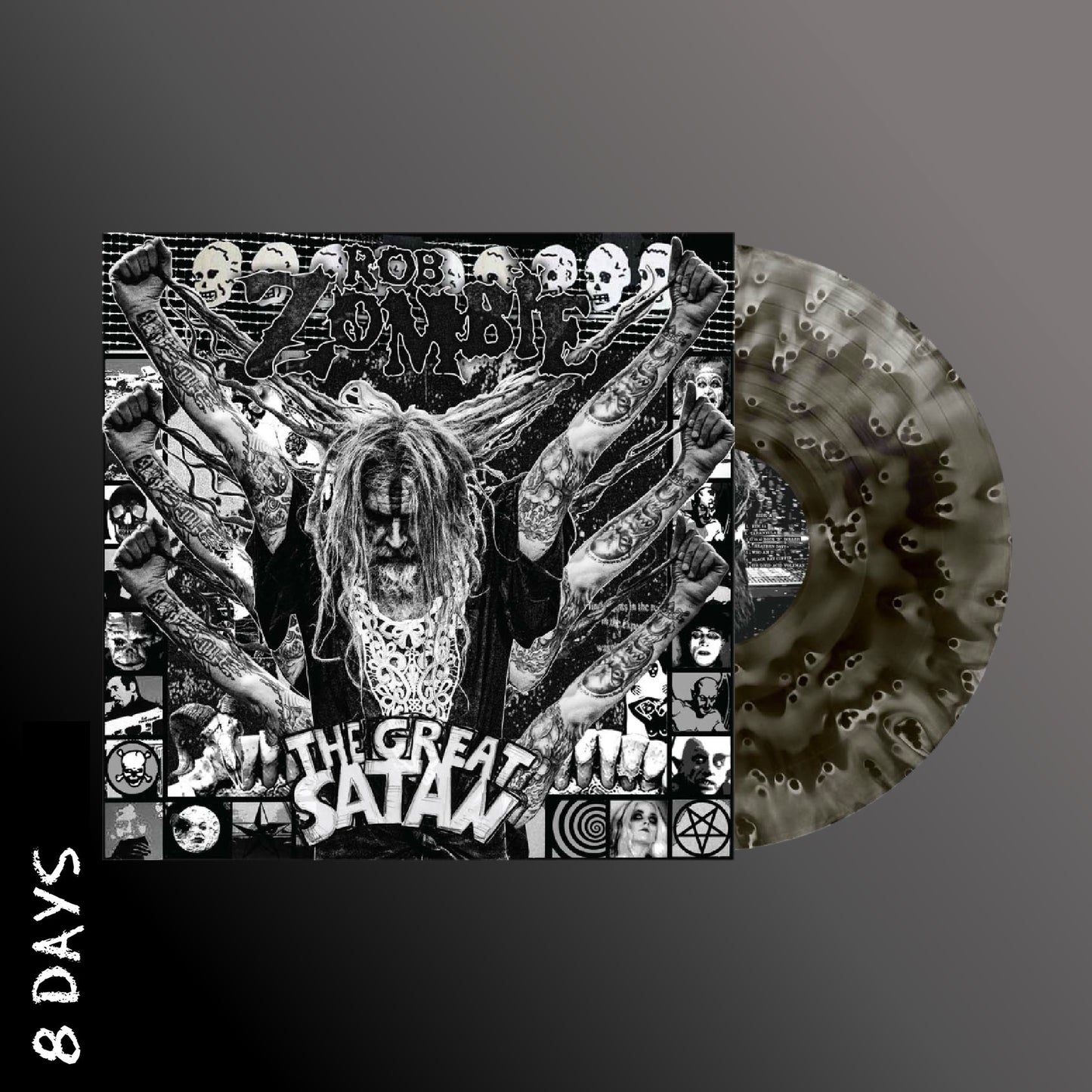 Rob Zombie - The Great Satan - Ghostly Black Vinyl - Pre Order 27/2/26