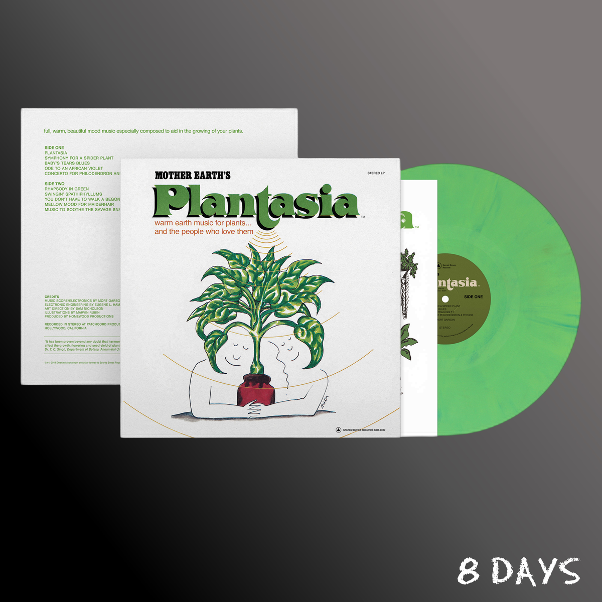Mort Garson - Mother Earth's Plantasia (50th Anniversary) - Black Vinyl LP | Pre-Order 4.9.26