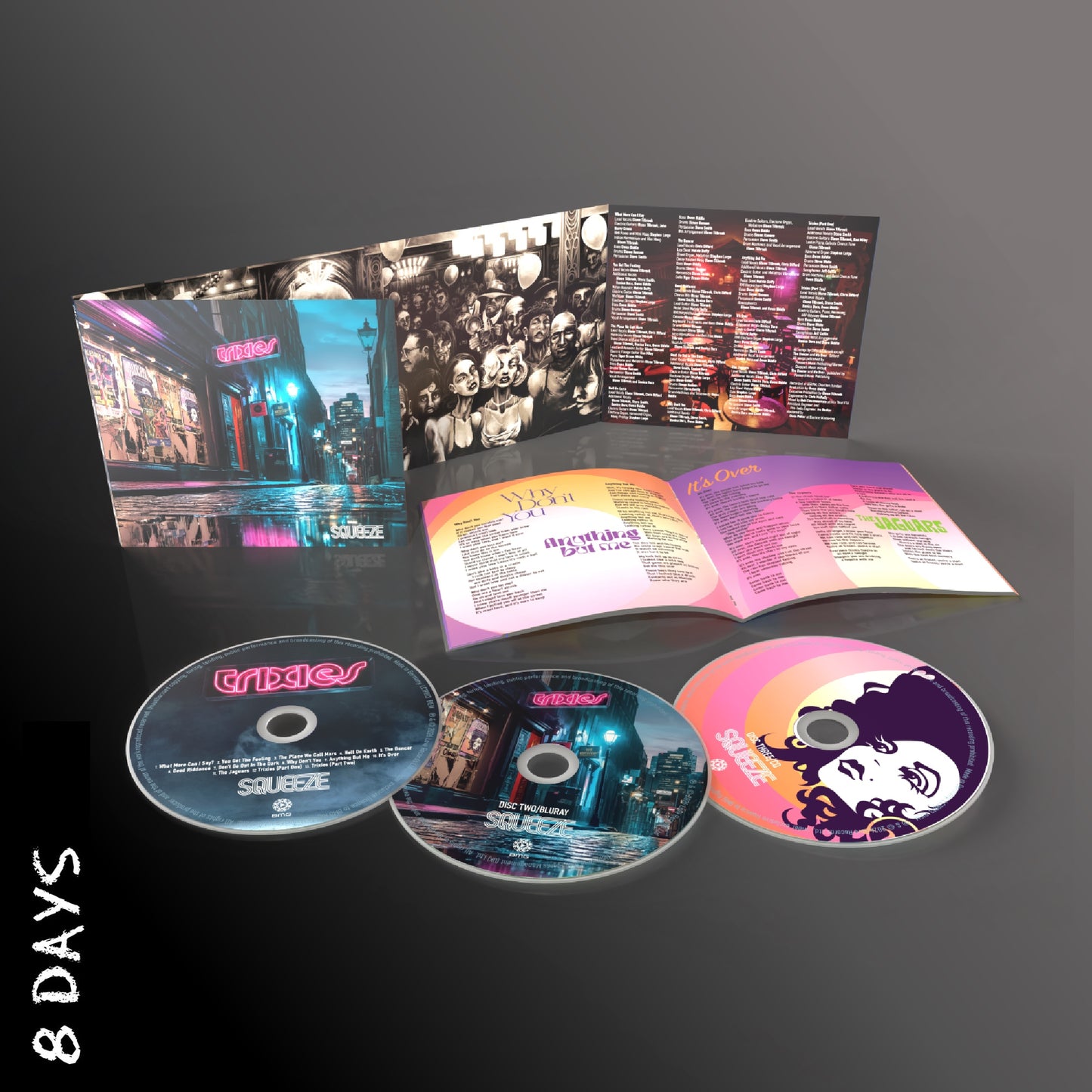 Squeeze - Trixies - Deluxe Edition 2CD & Blu-Ray - Pre Order 6/3/26