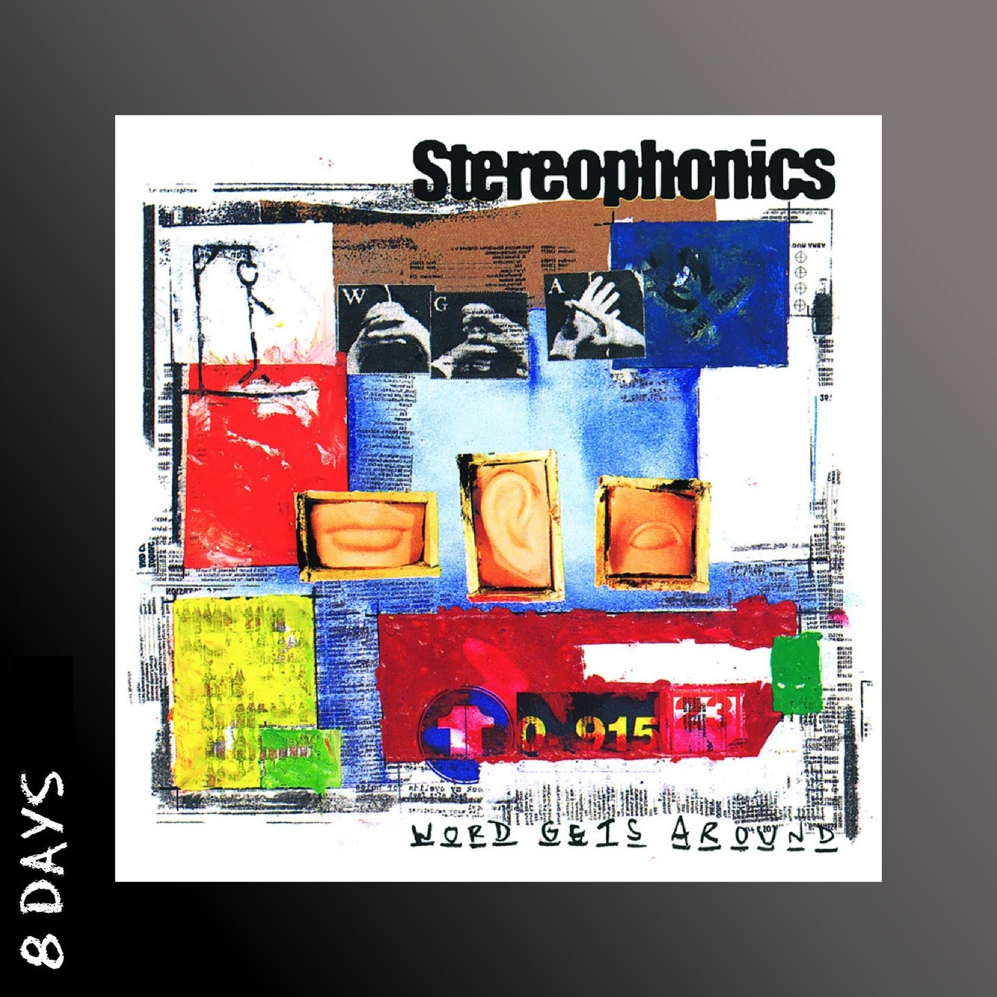 Stereophonics - Word Gets Around - Black Vinyl