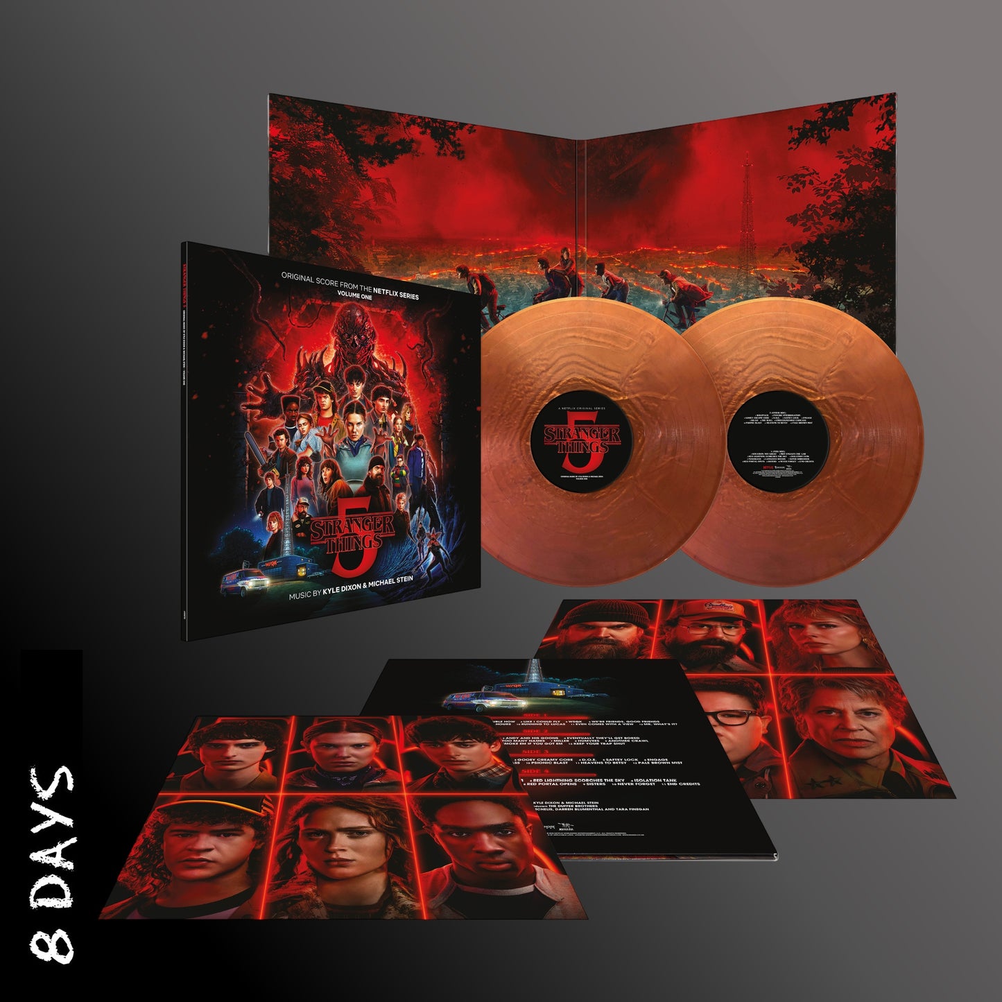 Kyle Dixon & Michael Stein - Stranger Things 5 Vol 1 (OS) - Metallic Bronze Vinyl - Pre Order 17/7/26