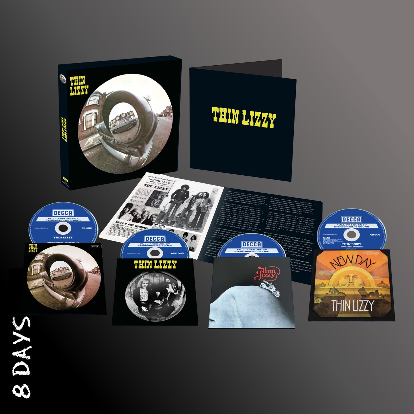 Thin Lizzy - Thin Lizzy - Limited Deluxe 3CD & BR Boxset - Pre Order 10/7/26