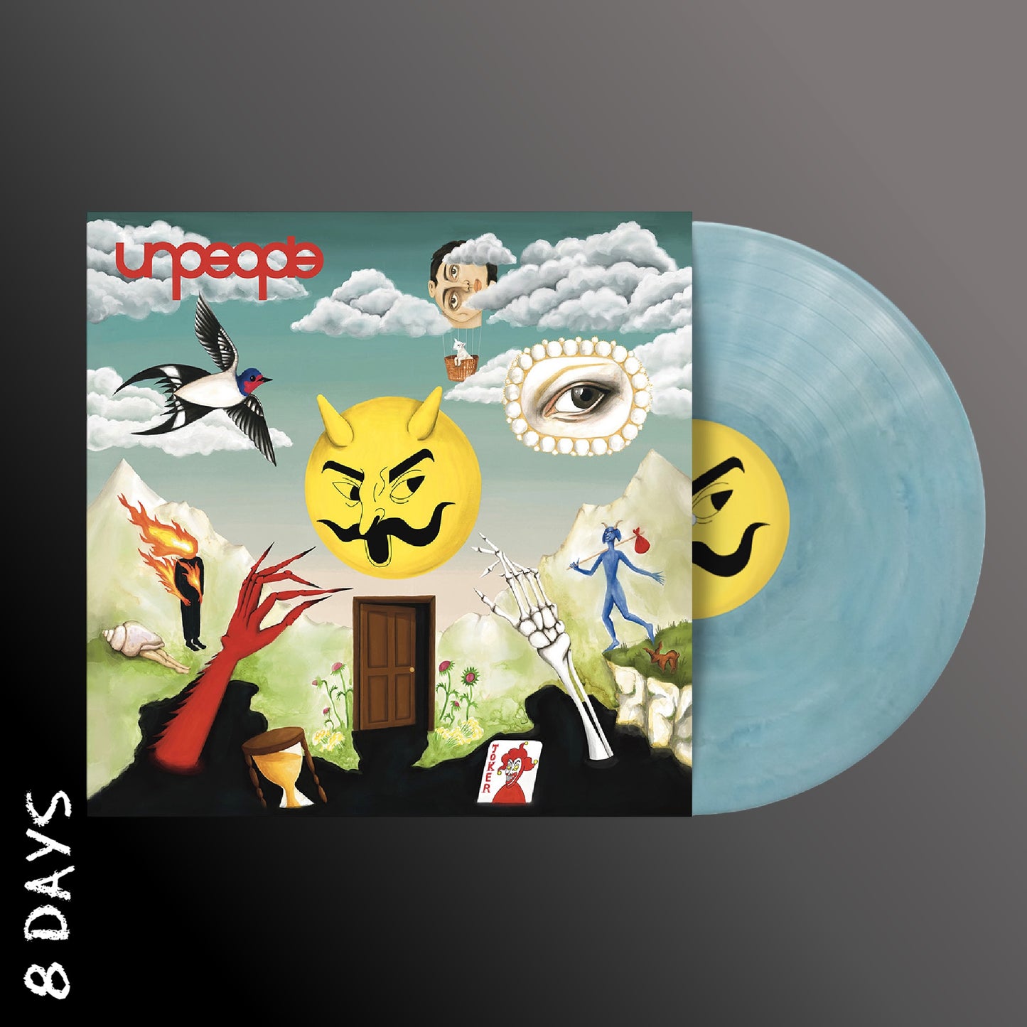 unpeople - we are unpeople - Clouds Blue Vinyl LP | Pre-Order 09.10.26