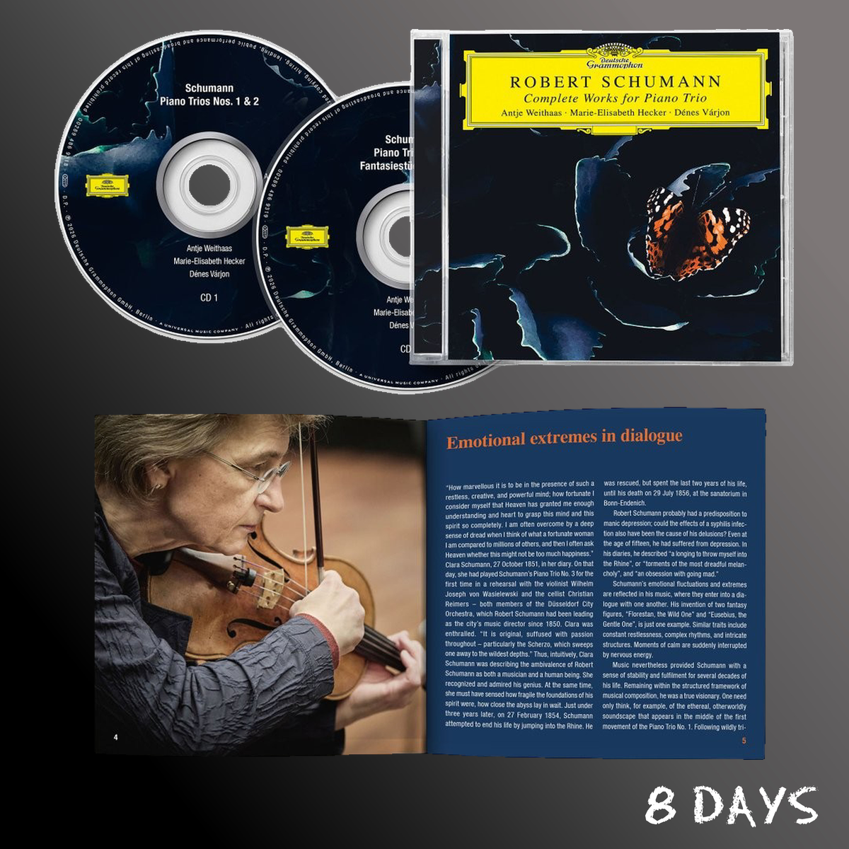 Antje Weithaas - Schumann: Complete Works for Piano Trio - 2CD | Pre-Order 30.10.26