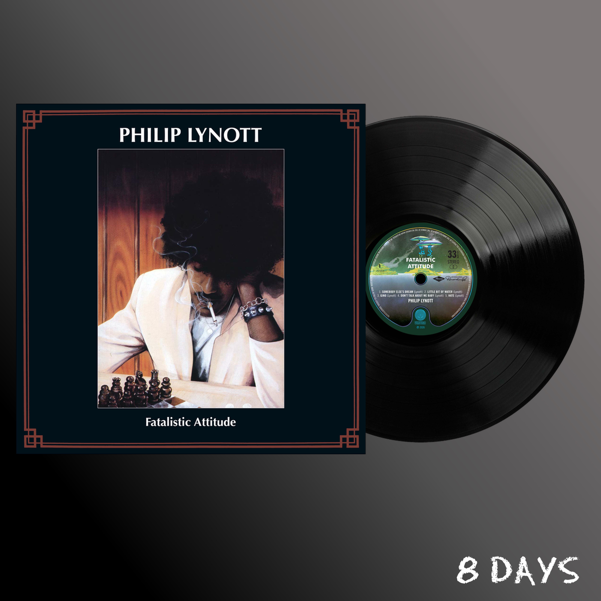 Phil Lynott - Fatalistic Attitude - Black Vinyl LP | Pre-Order 30.10.26