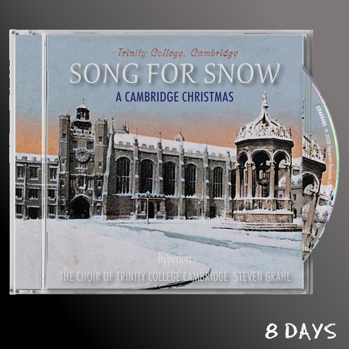 The Choir of Trinity College Cambridge - Song For Snow - CD | Pre-Order 20.11.26