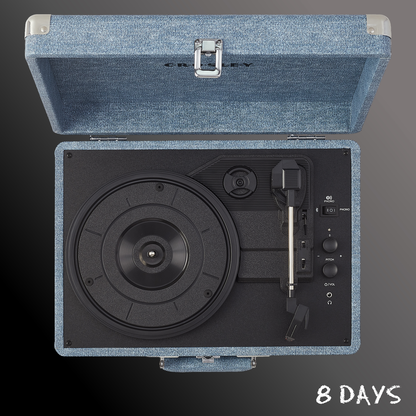 Crosley - Cruiser Plus Portable Turntable - Washed Denim