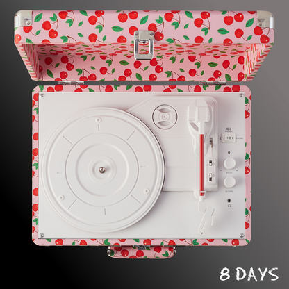 Crosley - Cruiser Plus Portable Turntable - Retro Cherry