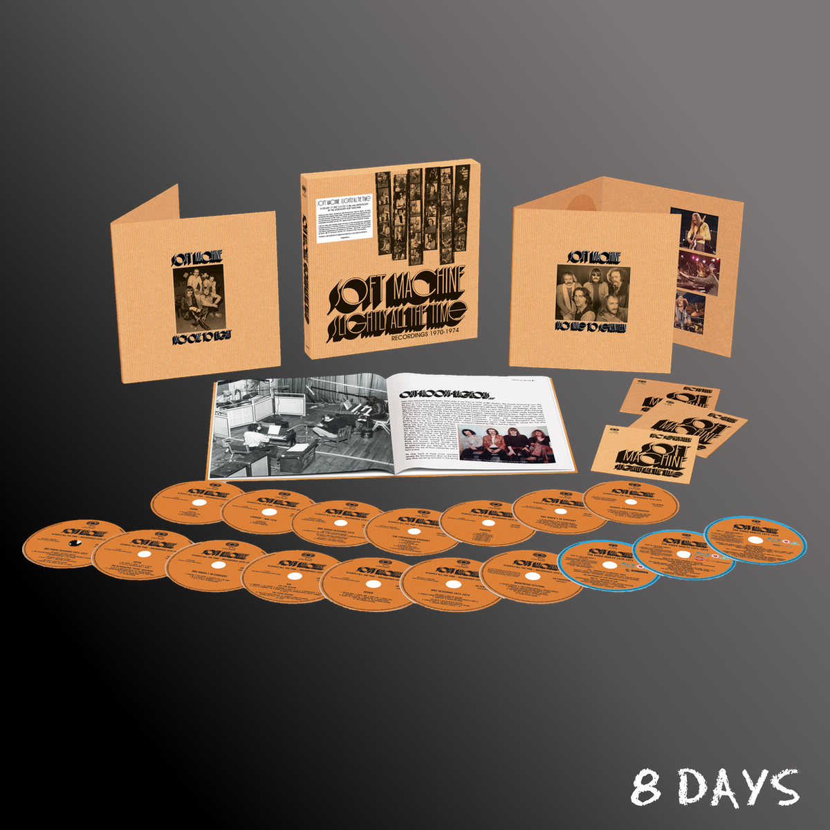 Soft Machine - Slightly All The Time - Recordings 1970-1974 - 14CD & 3 Blu-ray | Pre-Order 30.10.26