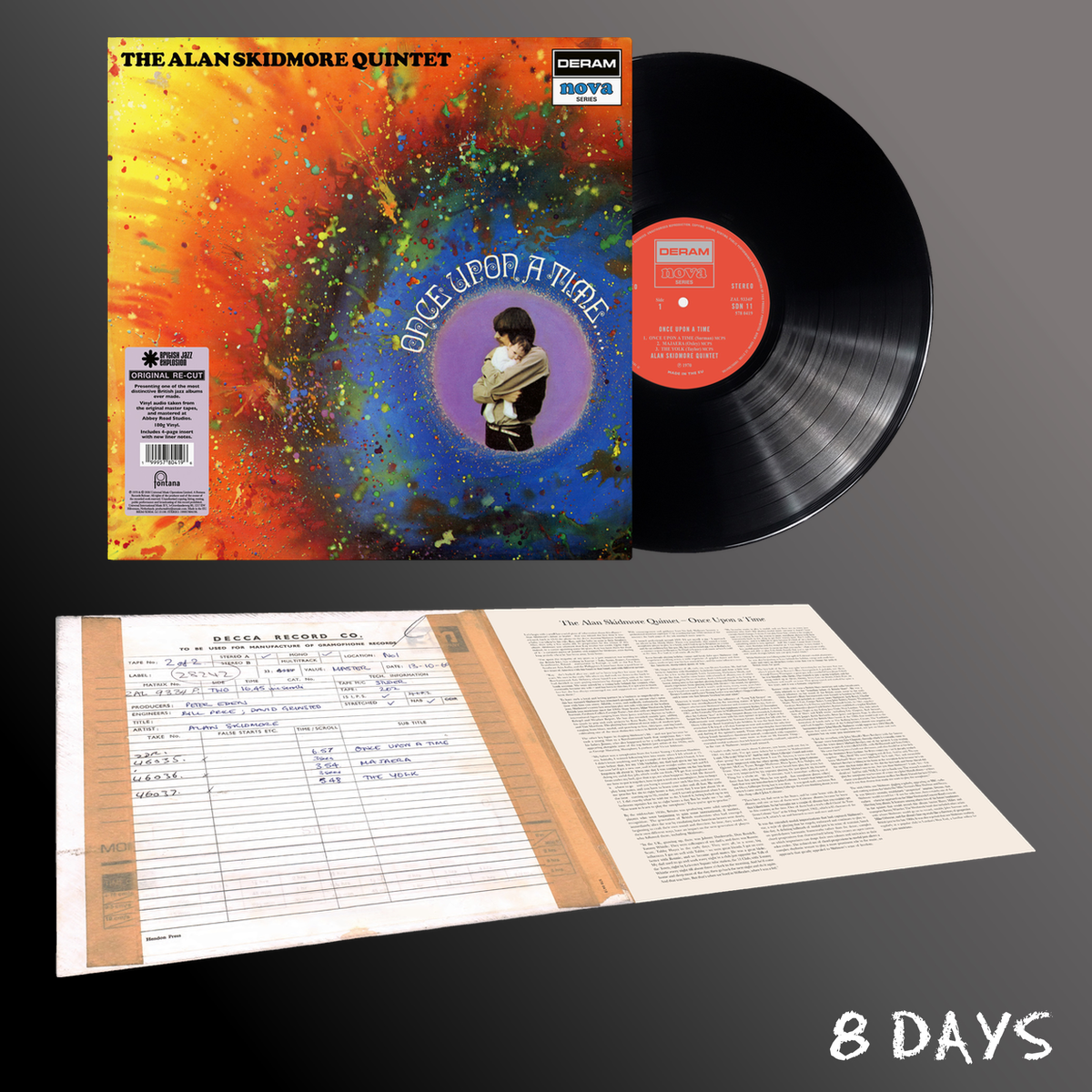 The Alan Skidmore Quintet - Once Upon A Time - Black Vinyl LP | Pre-Order 16.10.26