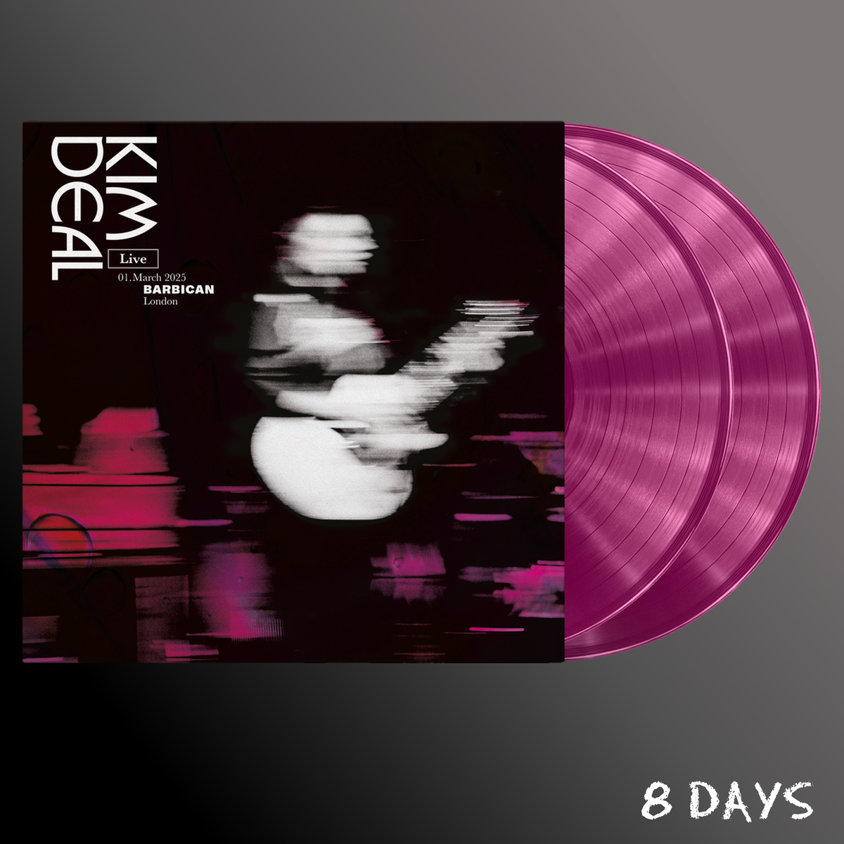 Kim Deal - Live at the Barbican - Magenta Vinyl LP | Pre-Order 13.11.26