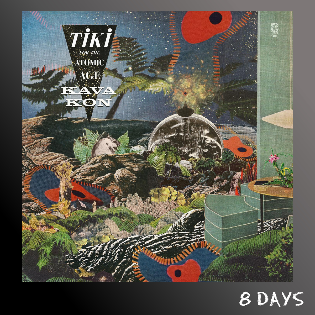 Kava Kon - Tiki For The Atomic Age - Gold Teal Vinyl LP | Pre-Order 6.11.26