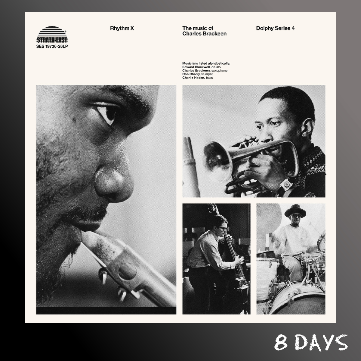 Charles Brackeen - Rhythm X - CD | Pre-Order 27.11.26