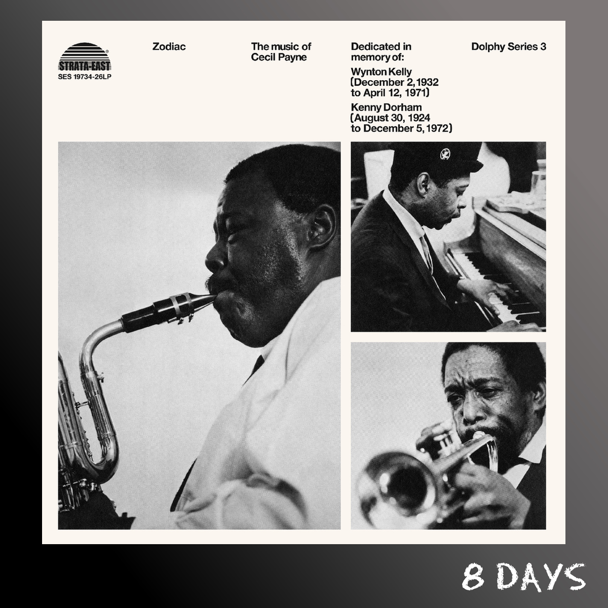 Cecil Payne - Zodiac - CD | Pre-Order 27.11.26