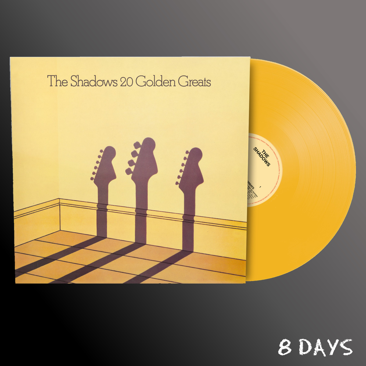The Shadows - 20 Golden Greats - Pure Gold Vinyl LP | Pre-Order 17.10.26