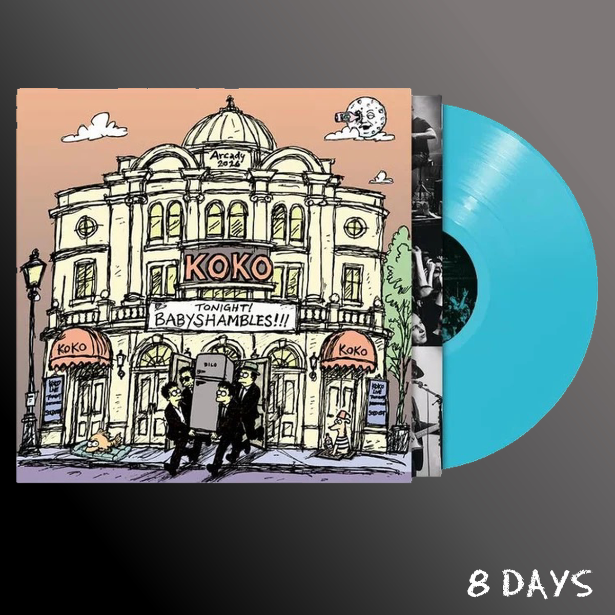 Babyshambles - Live at KOKO - Blue Vinyl LP | Pre Order 13.11.26