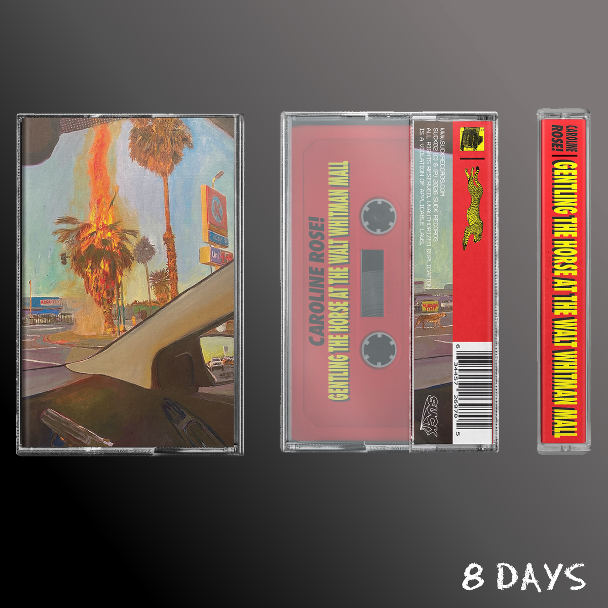 Caroline Rose - Gentling the Horse at the Walt Whitman Mall - Cassette | Pre-Order 23.10.26
