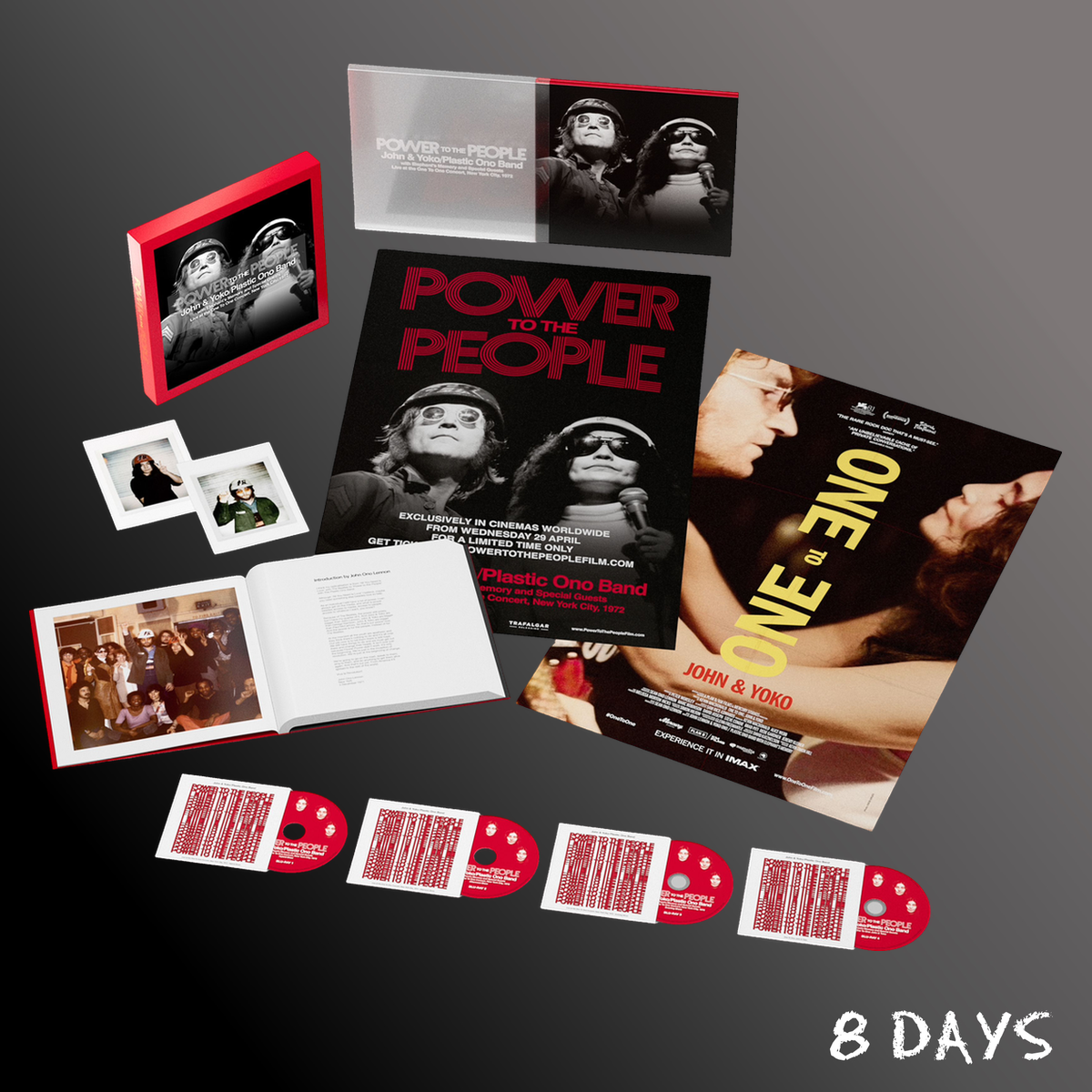 John Lennon & Yoko Ono - Power To The People - Deluxe 4x Blu-ray | Pre-Order 9.4.27