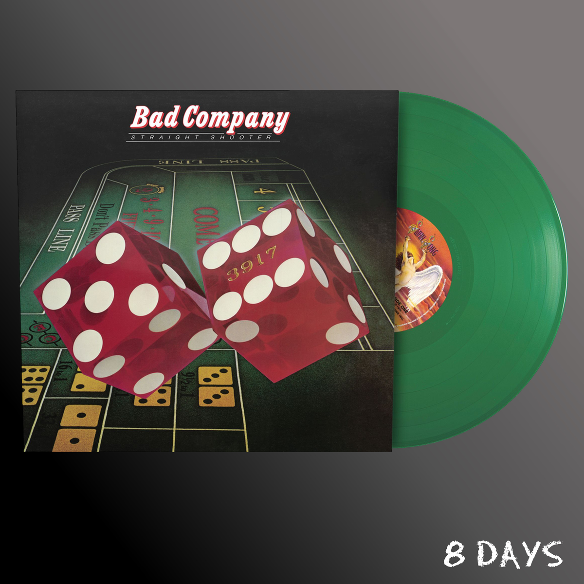 Bad Company - Straight Shooter - Opaque Evergreen Vinyl LP | Pre-Order 17.10.26