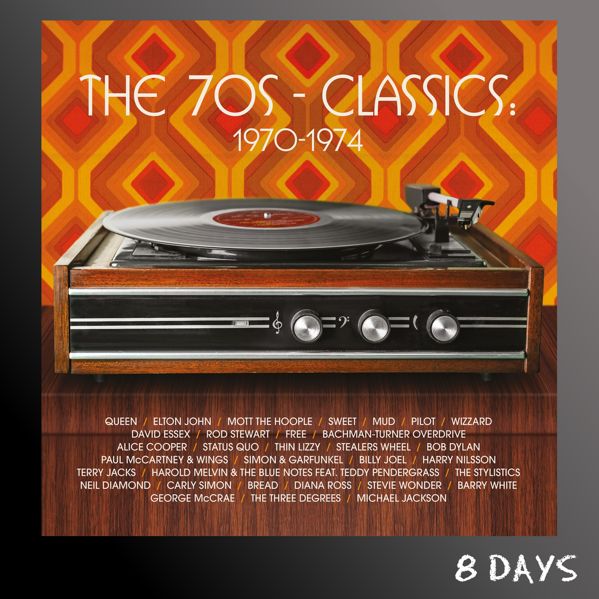 Various - The 70s: Classics 1970-1974 - Black Vinyl 2LP | Pre-Order 30.10.26