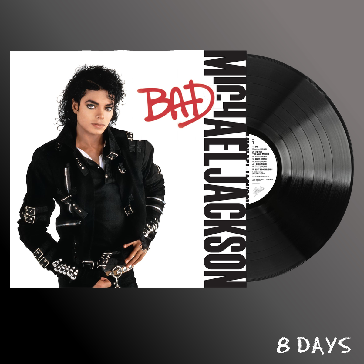 Michael Jackson - Bad - Black Vinyl LP