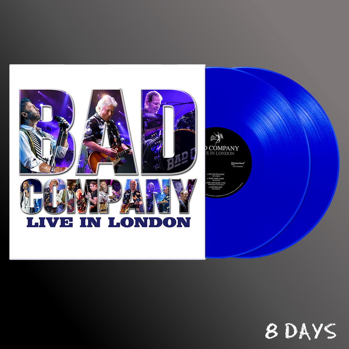 Bad Company - Live in London - Blue Vinyl 2LP | Pre-Order 16.10.26