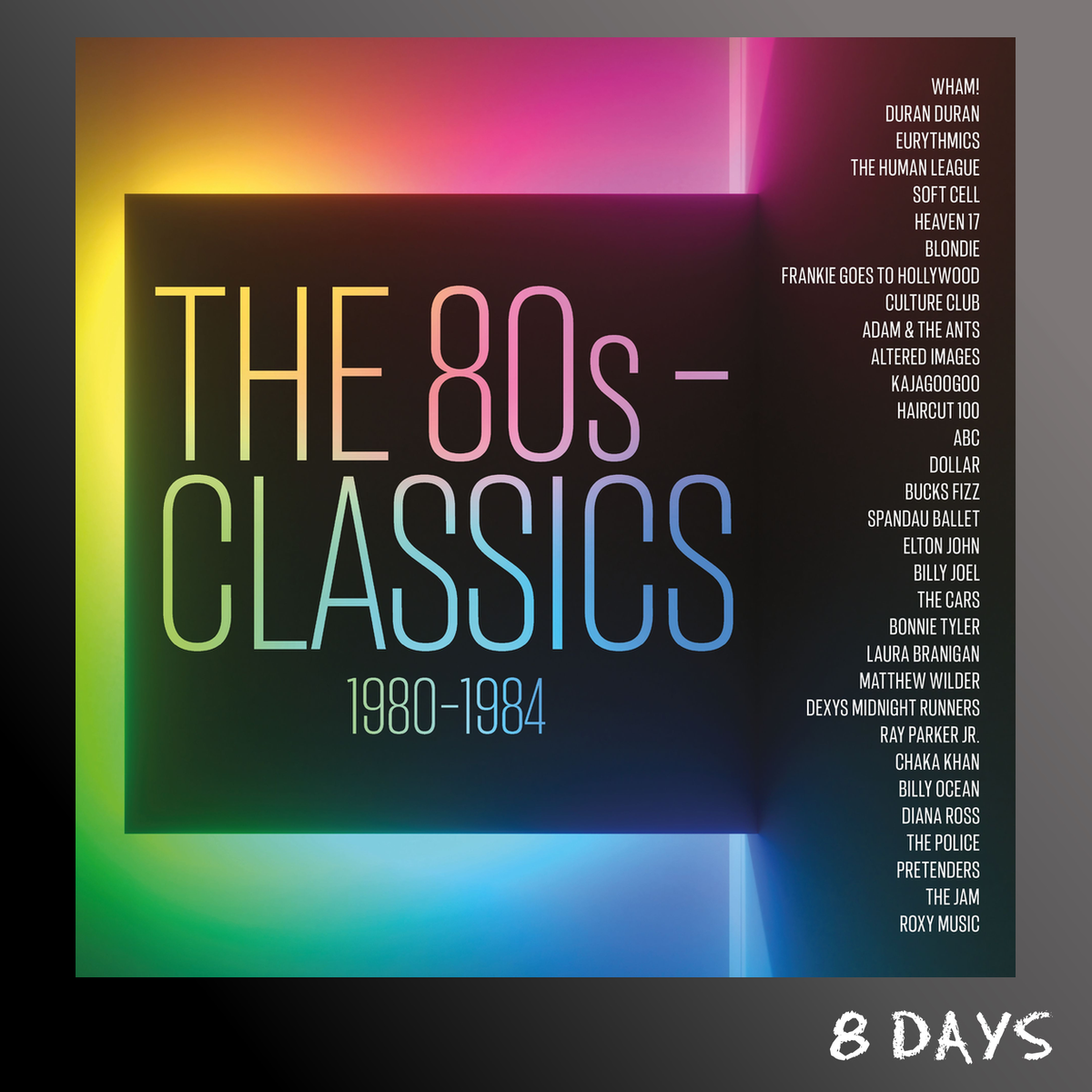 Various Artists - The 80s: Classics 1980-1984 - Black Vinyl 2LP | Pre-Order 30.10.26