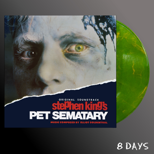 Elliot Goldenthal - Stephen King's Pet Sematary - Neon Green with Orange Swirl Dead Catseye Vinyl LP | Pre-Order 4.9.26
