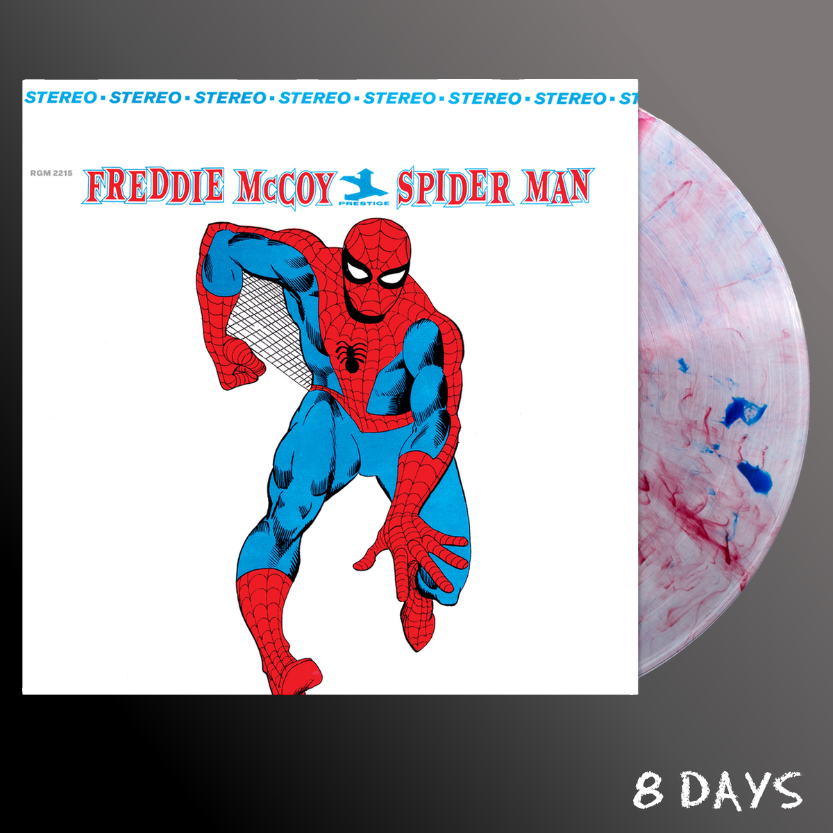Freddie McCoy - Spider Man (60th Anniversary) - Spidey Swirl Vinyl LP | Pre-Order 16.10.26