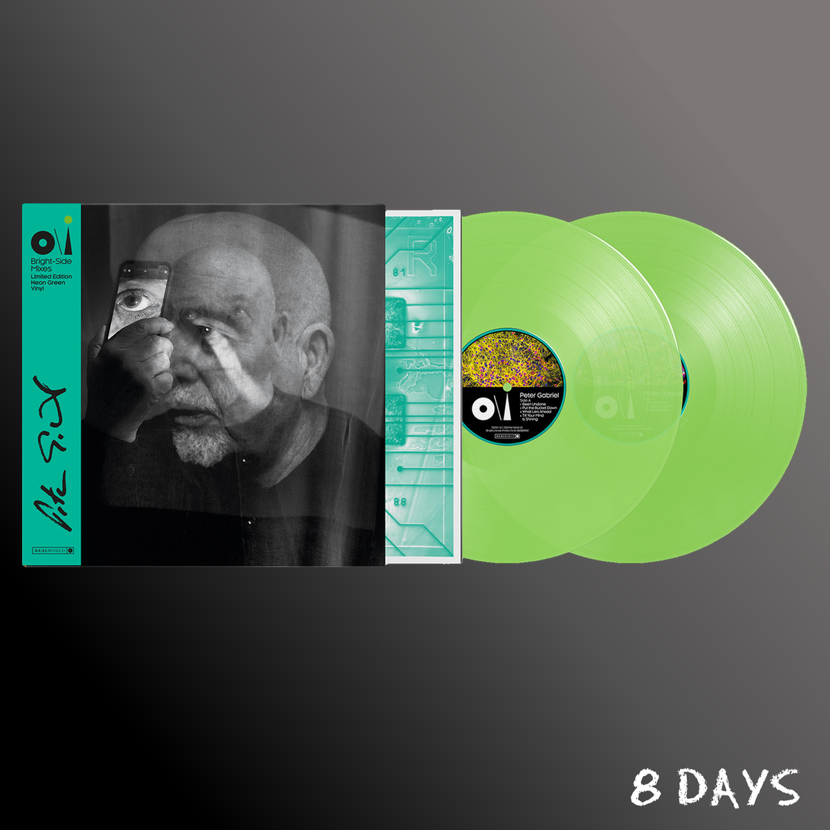 Peter Gabriel - o\i (Bright-Side Mix) - Indies Neon Green Vinyl 2LP | Pre-Order 27.11.26