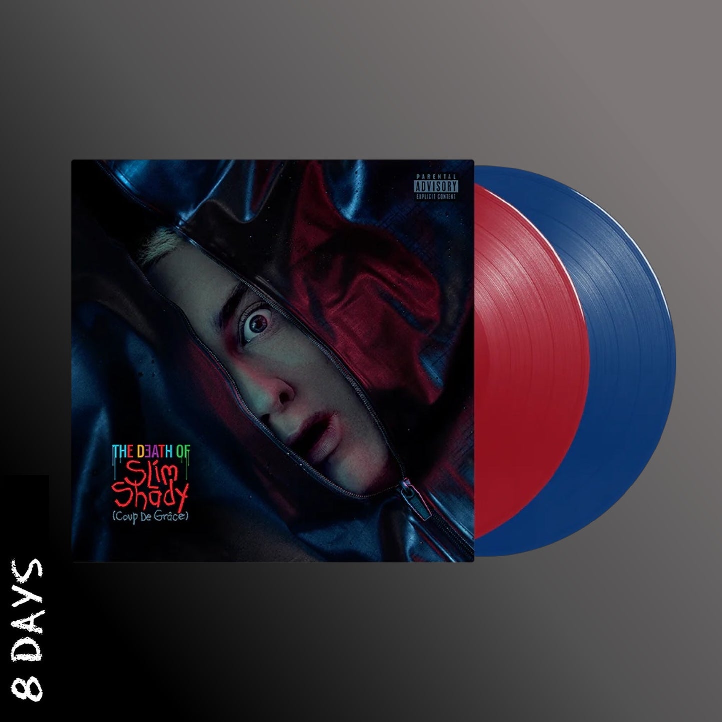 Eminem - The Death of Slim Shady (Coup De Grace) - Opaque Red & Blue Vinyl - Pre Order 25/10/24