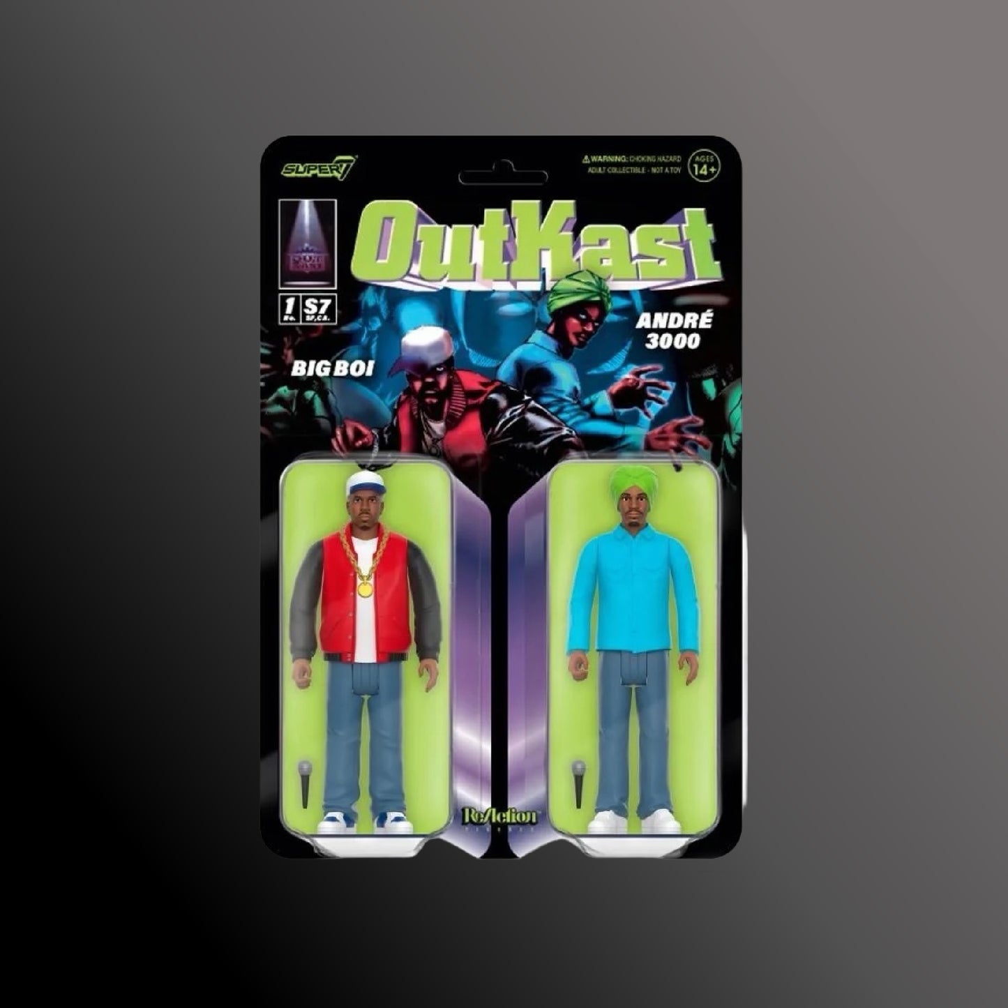 Outkast - Atliens - 2 pack ReAction Figures