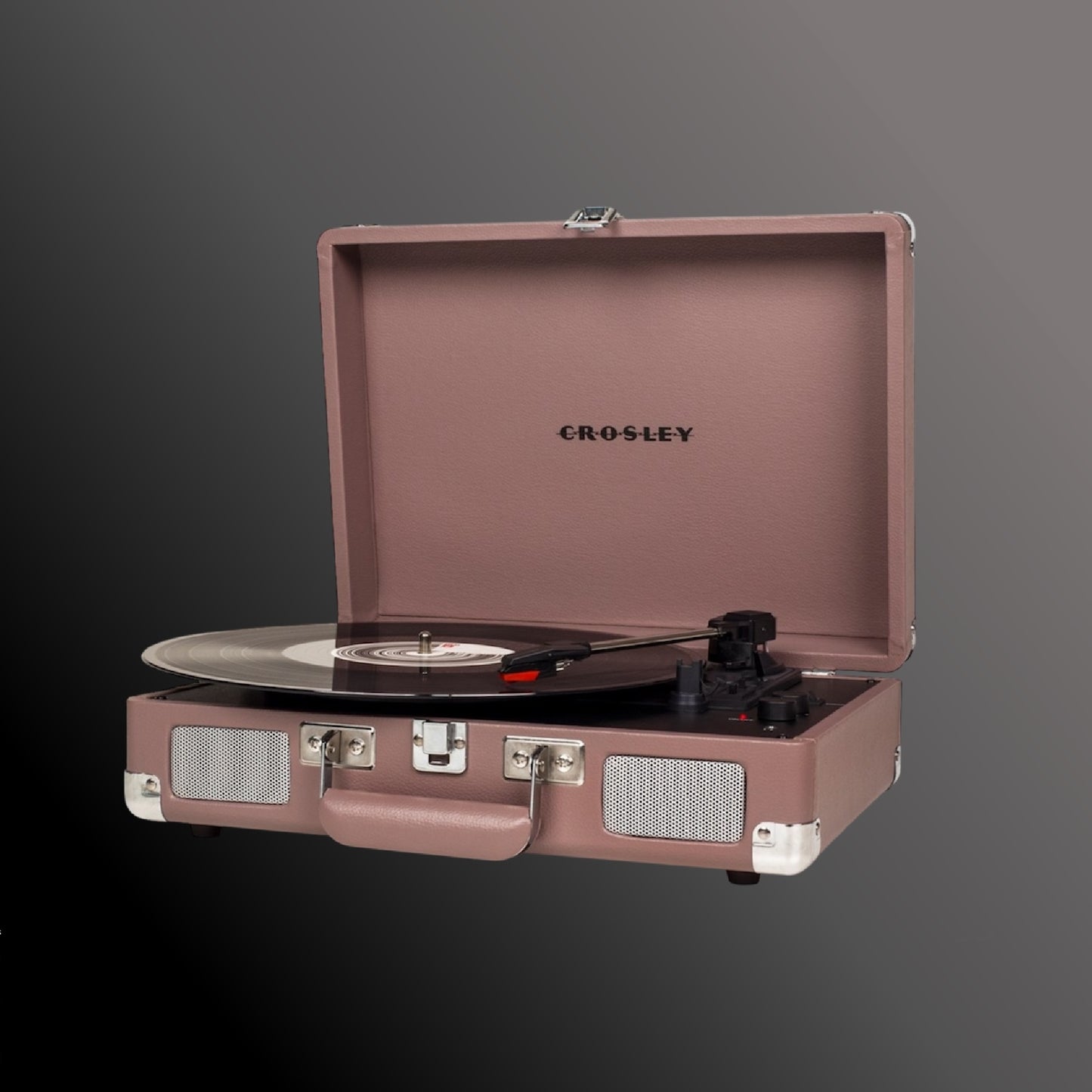 Crosley - Cruiser Deluxe Bluetooth Turntable - Purple Ash